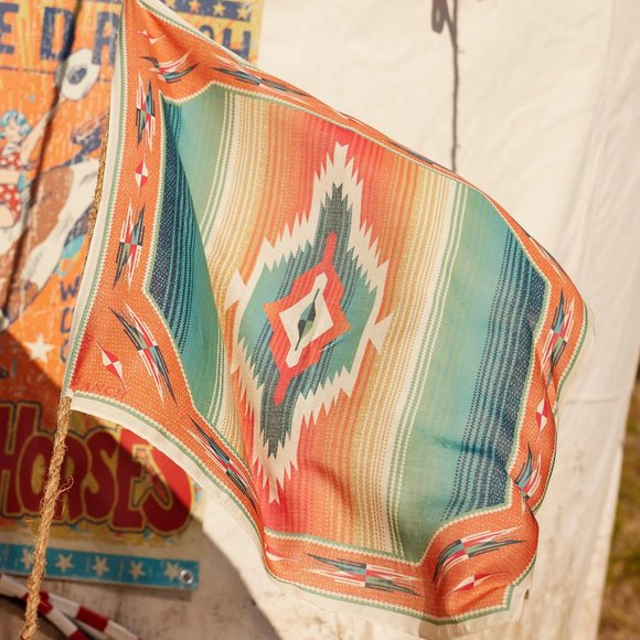 Double D Ranch Accessories - NWT Double D Ranch Pony Show Serape Scarf Bohemian Boho Western Accessories